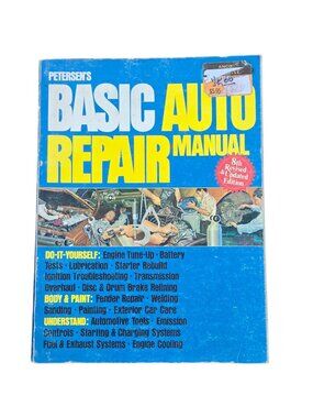 Petersens Basic Auto Repair Manual 8th Revised Updated Edition Mechanic 1970s